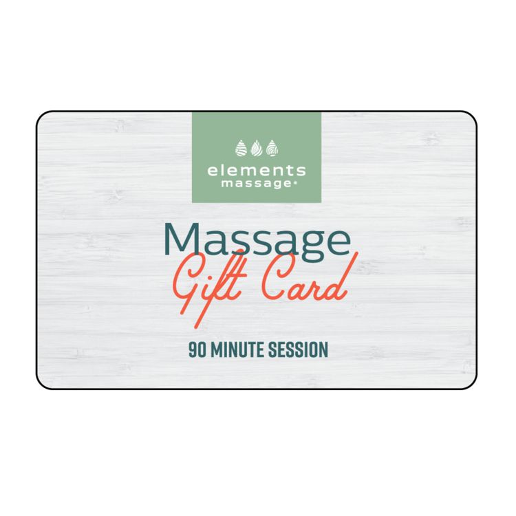 90-Minute Massage Session Holiday Gift Card - BOGO 50% Off