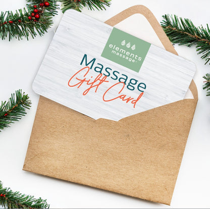 90-Minute Massage Session Holiday Gift Card - BOGO 50% Off